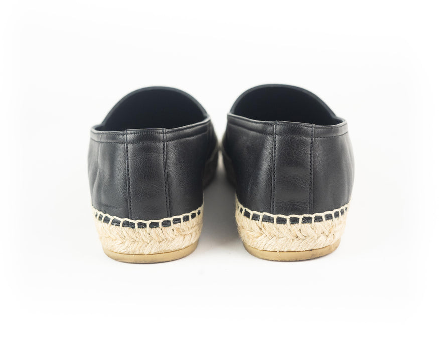 Saint Laurent Leather Espadrilles
