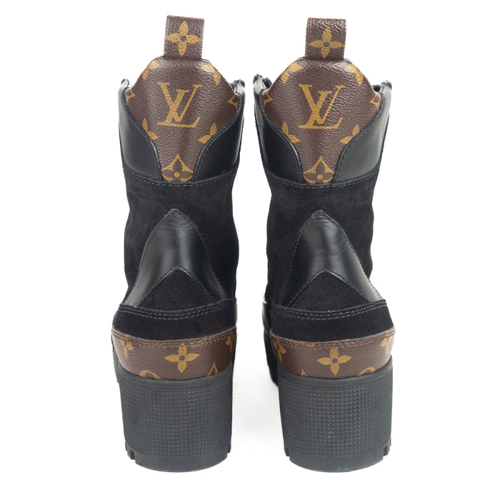 Louis Vuitton Laureate Platform dessert boots