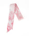 Dior Toile de Jouy Sauvage Silk Twill Mitzah Scarf in Ivory and Peony Pink