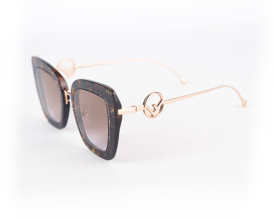 Fendi FF Square sunglasses