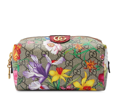 GUCCI OPHIDIA GG FLORA COSMETIC CASE