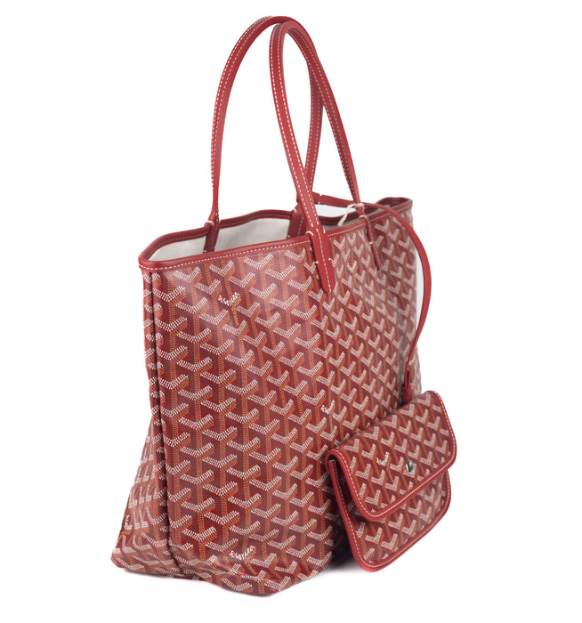 Goyard Saint Louis Pm Tote Bag Red