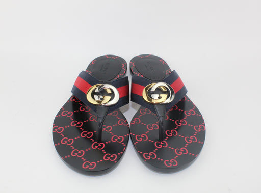 GUCCI THONG WEB SANDAL