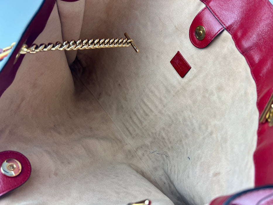 Gucci Rajah Large Tweed GG Tote