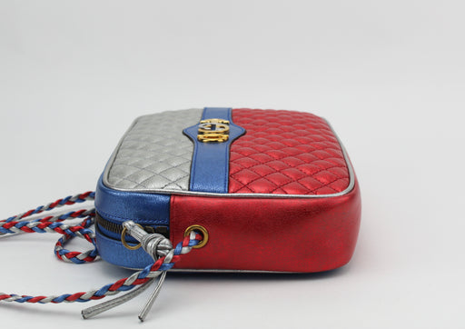 Gucci Laminated Trapuntata Camera Bag
