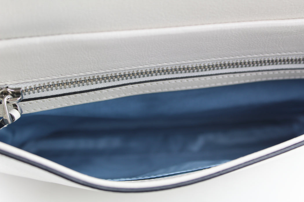 Gucci Black/White Leather Thiara Medium Double Shoulder Bag