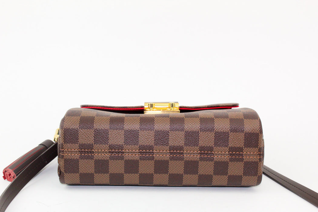 Louis Vuitton Croisette Damier Ebene Compact Crossbody