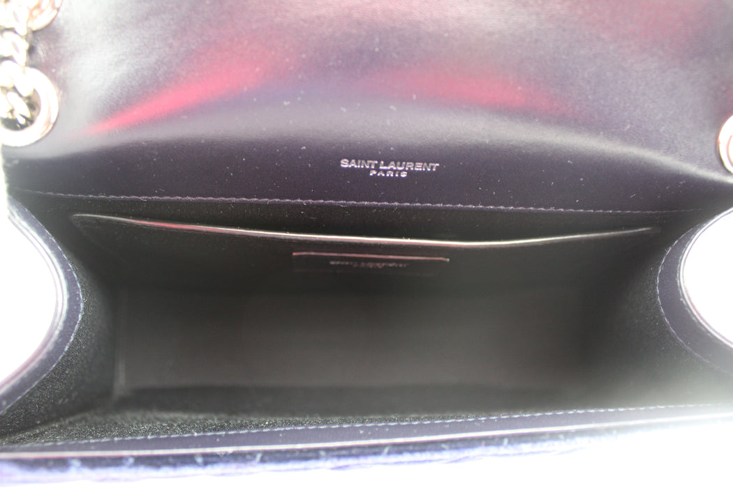 Saint Laurent Medium Velvet Envelope Shoulder Bag