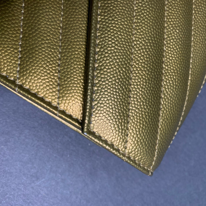 YSL MONOGRAM CHAIN BAG GOLD