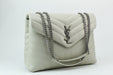 Saint Laurent Medium Loulou  Bag off white