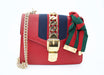 GUCCI SYLVIE LEATHER MINI CHAIN BAG