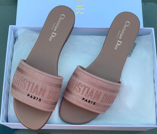 CHRISTIAN DIOR DWAY SLIDES