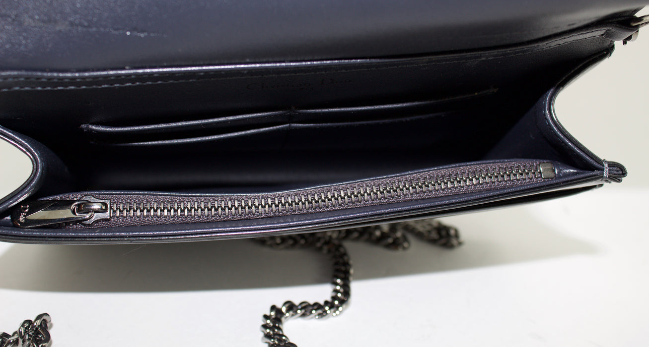 CHRISTIAN DIOR DIORAMA CHAIN POUCH