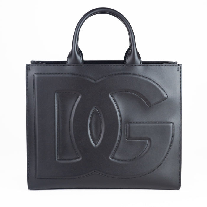 Dolce & Gabbana Large Calfskin Daily Shopper bag