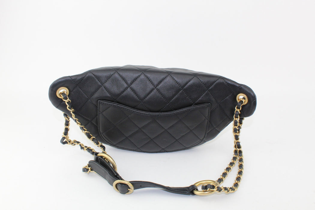 CHANEL ALL ABOUT CHAINS WAIST BAG