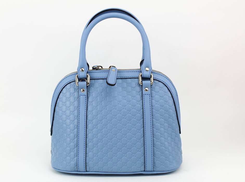 Gucci Micro Guccissima mini Dome bag blue