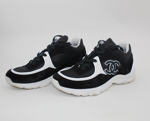 CHANEL CROSS TRAINER SNEAKERS - LuxurySnob