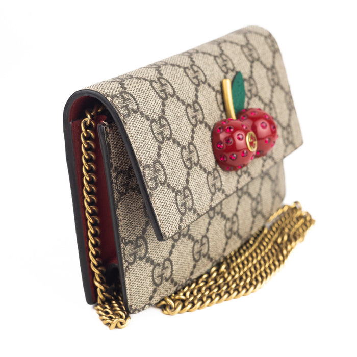 Gucci GG Supreme Mini Cherry bag