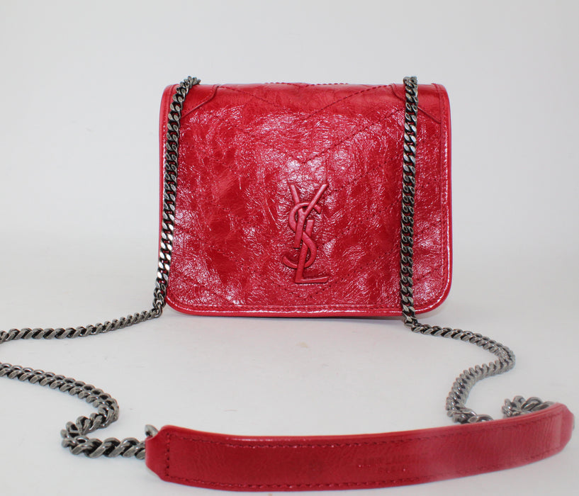 Saint Laurent Niki Baby Red Bag