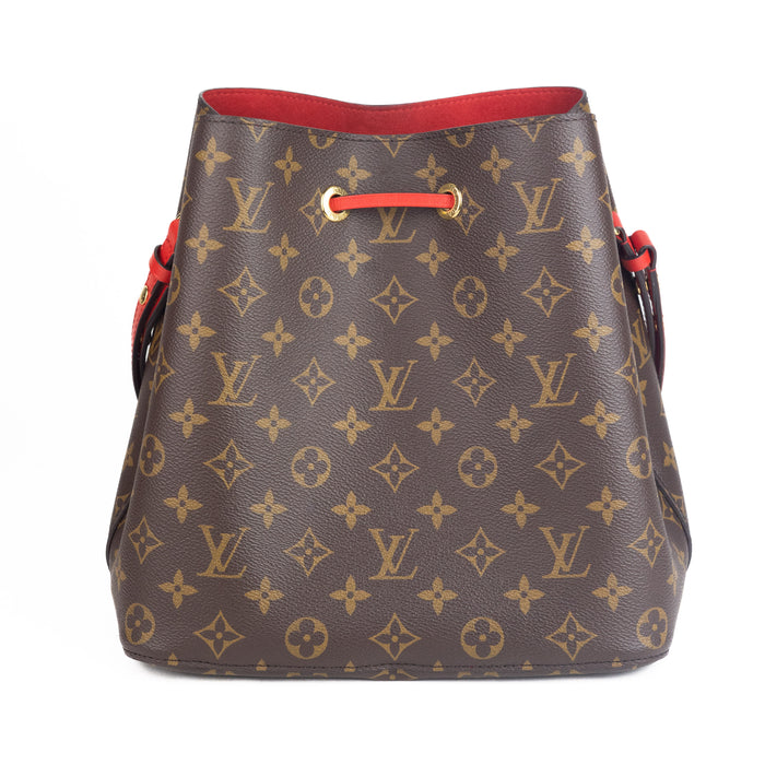 Louis Vuitton Neonoe MM Monogram in red