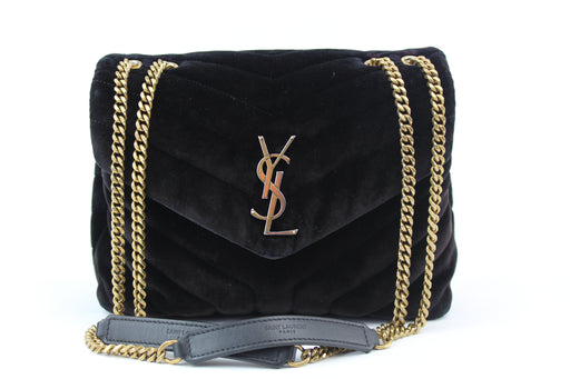 Saint Laurent Small Velvet Loulou