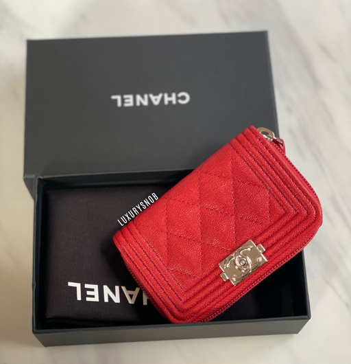 Chanel Small Zip Wallet