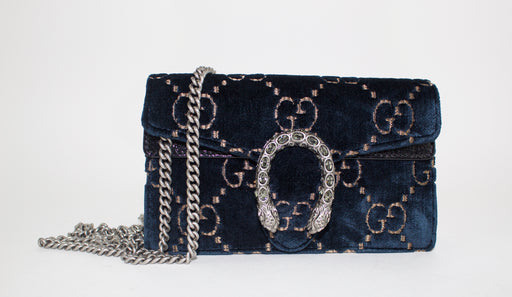 GUCCI DIONYSUS VELVET SUPER MINI BAG