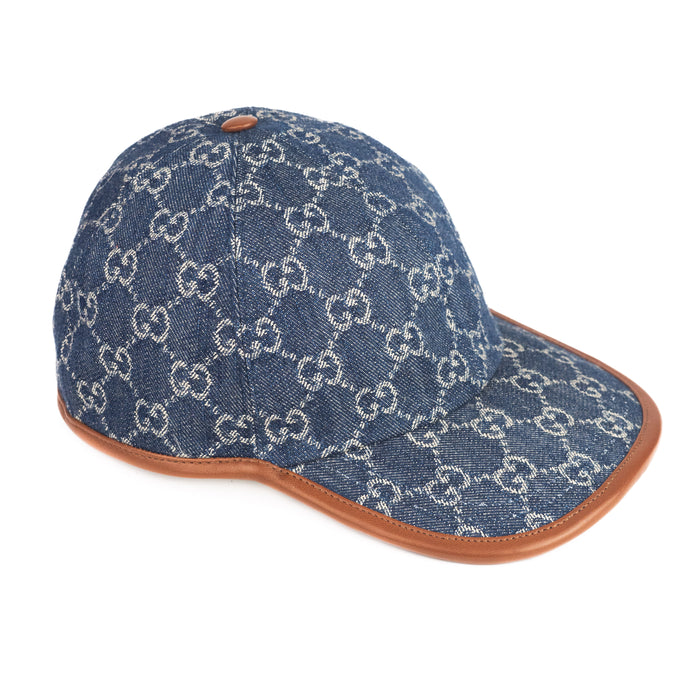 Gucci GG Denim baseball cap