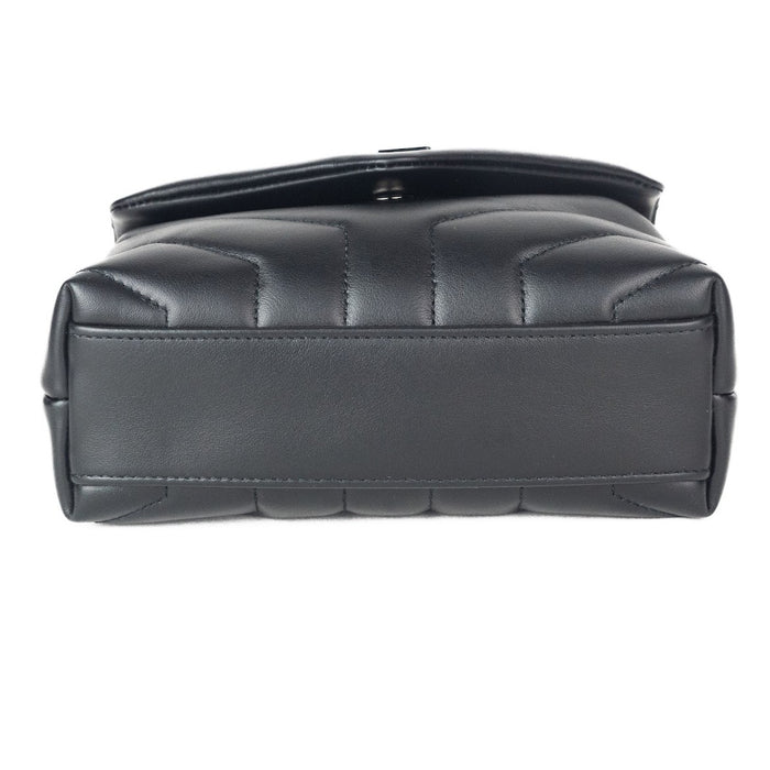 Saint Laurent Loulou Toy Bag in All Black