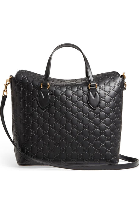 GUCCI GUCCISSIMA LINEA A BEE FOLDOVER BAG