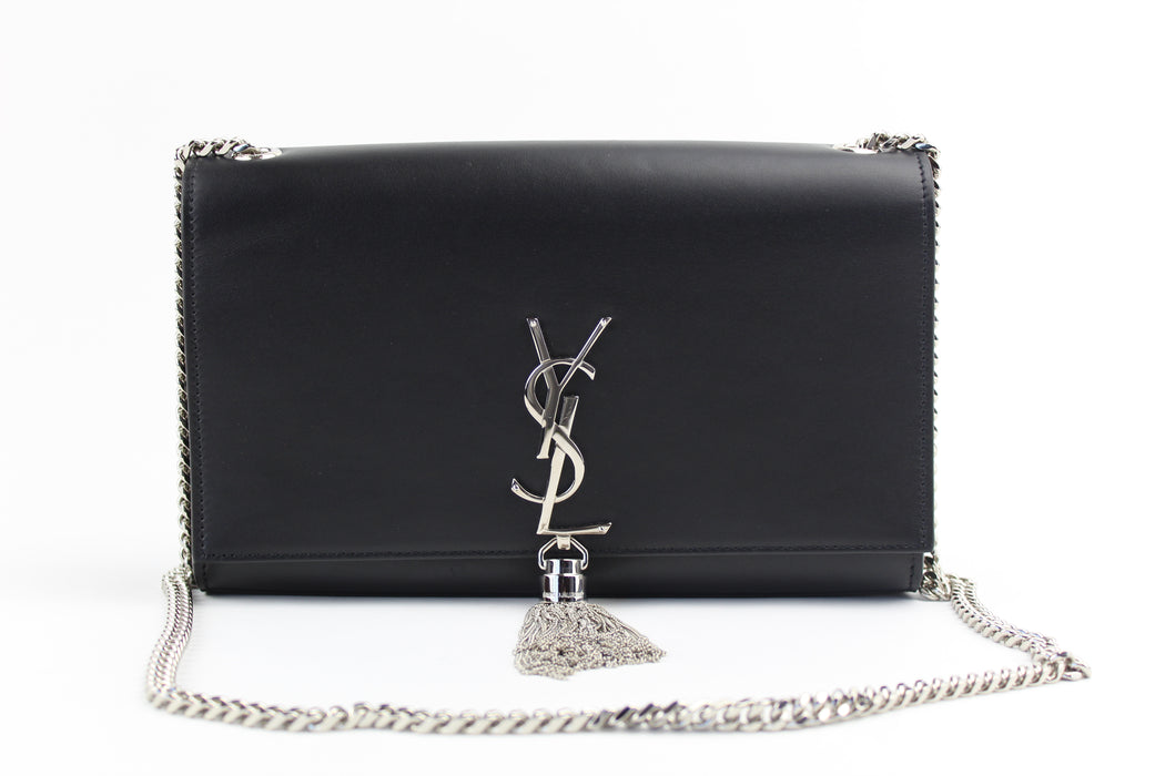 Saint Laurent Leather Medium Kate YSL Tassel Chain Bag