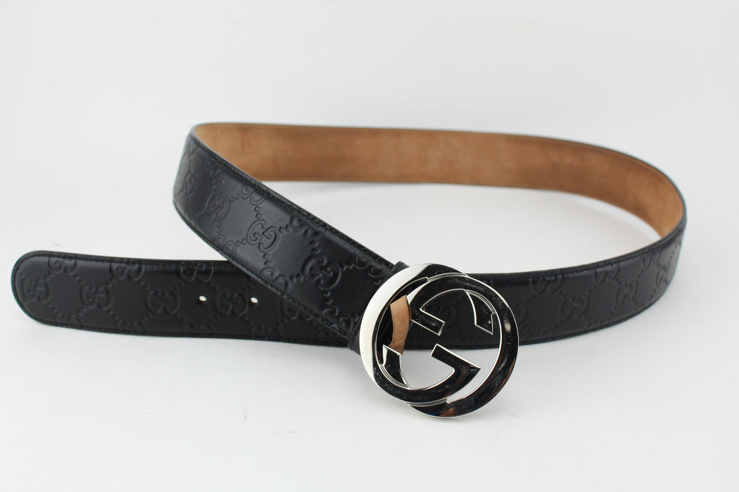 Gucci Signature leather belt Size 95/38
