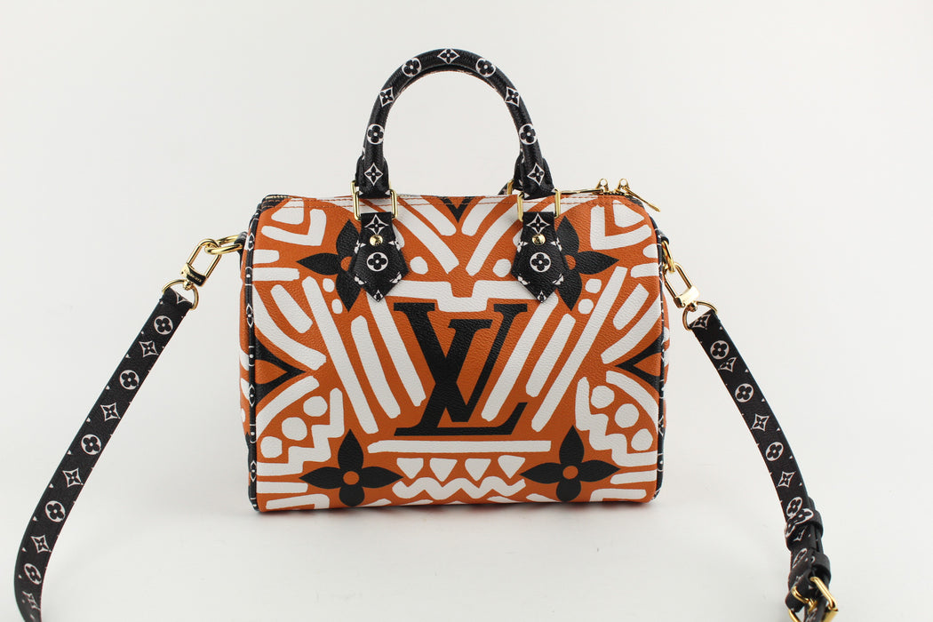 LOUIS VUITTON CRAFTY SPEEDY BANDOULIÈRE 25