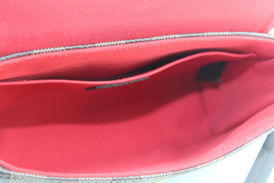 Louis Vuitton Croisette Damier Ebene Compact Crossbody