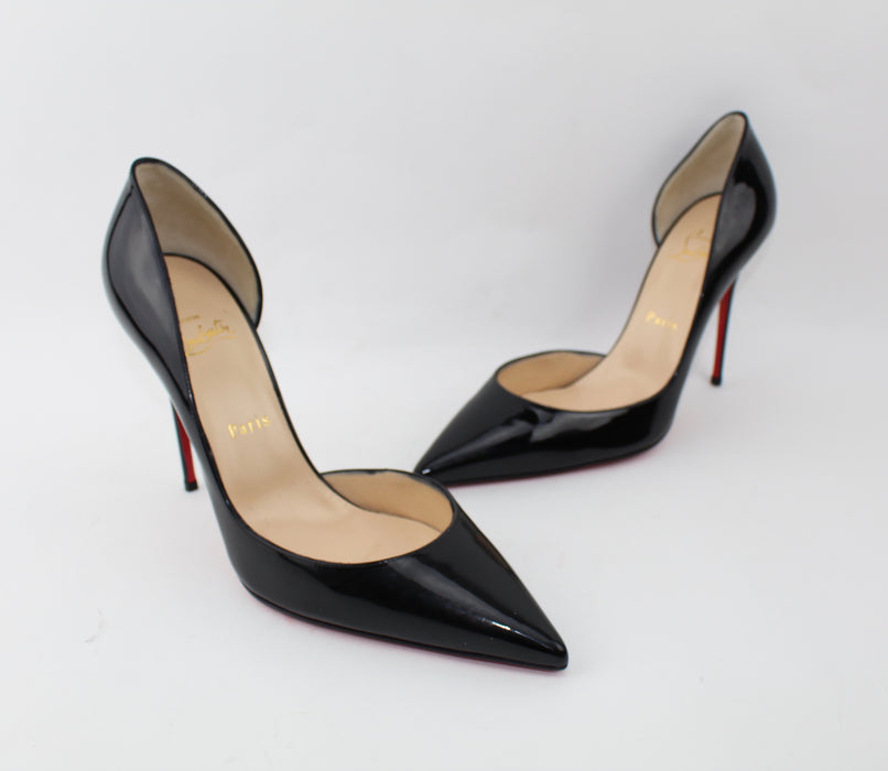 CHRISTIAN LOUBOUTIN IRIZA 100mm SIZE 40.5 - LuxurySnob