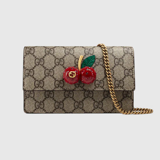 Gucci GG Supreme Mini Cherry bag