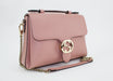 GUCCI DOLLAR CALFSKIN INTERLOCKING G TOP HANDLE SHOULDER BAG