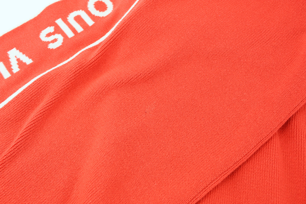 Louis Vuitton Cotton Cashmere Cup Scarf Orange