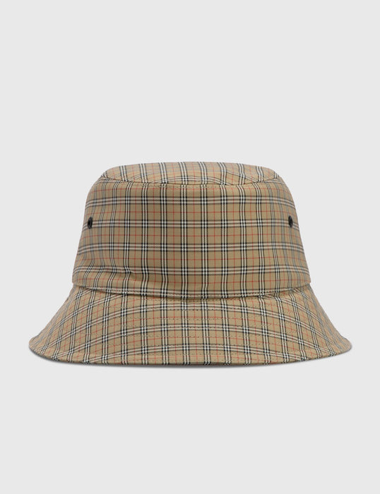 Burberry Micro Check Bucket Hat