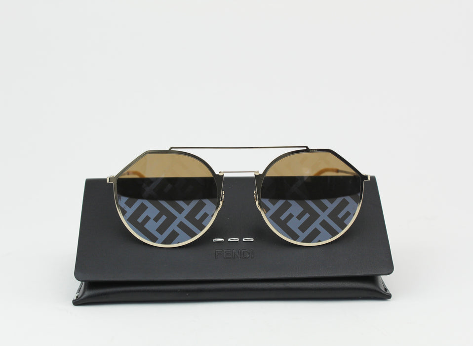 Fendi FF shield sunglasses