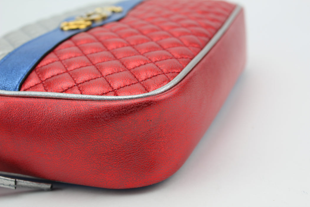 Gucci Laminated Trapuntata Camera Bag