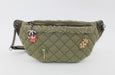 CHANEL COCO CUBA CHARMS KHAKI WAIST BAG