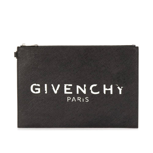 Givenchy Vintage-effect Logo Pouch