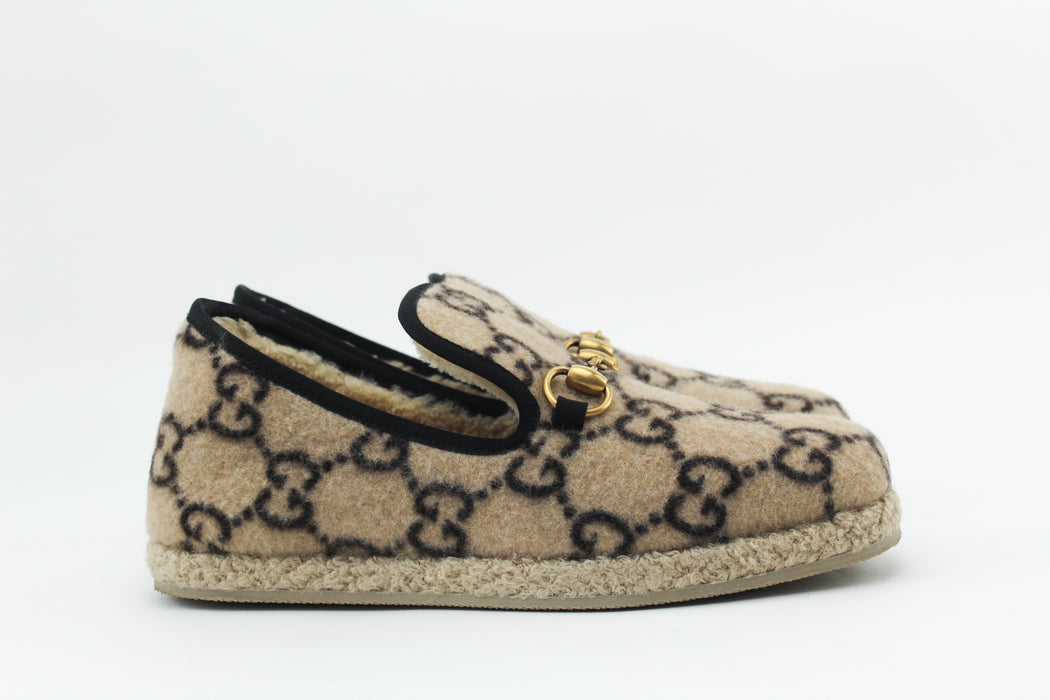 Gucci GG Wool loafers
