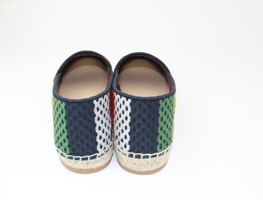 Dior Granville Stripe Mesh Espadrilles