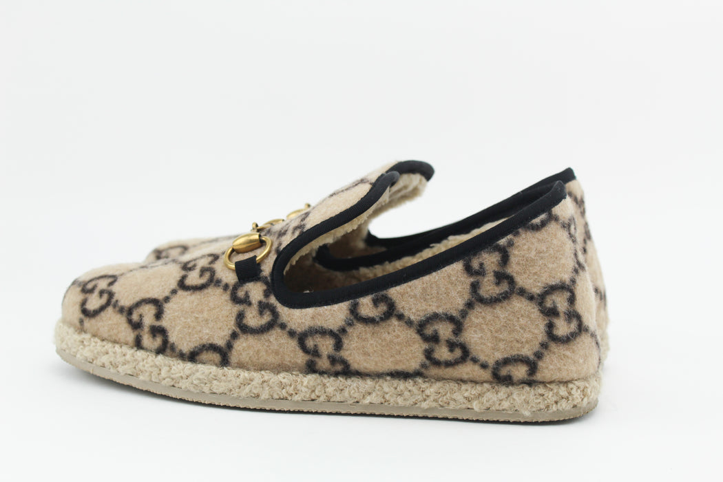 Gucci GG Wool loafers