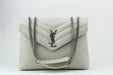 Saint Laurent Medium Loulou  Bag off white