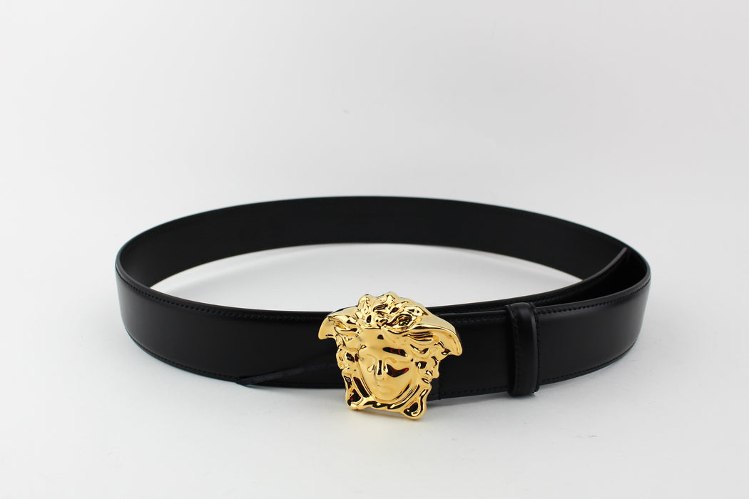 VERSACE PALAZZO BELT WITH MEDUSA BUCKLE