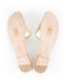 Christian Dior D-club slides Metallic Gold