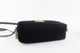 GUCCI GG MARMONT VELVET CAMERA BAG BLACK